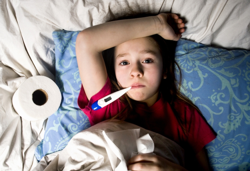 اگر فکر می کنید فرزندتان آنفولانزا دارد چه باید کرد؟