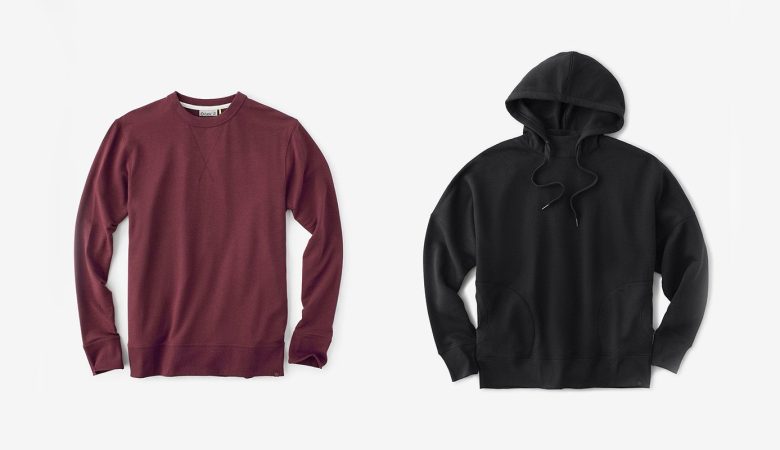 What is a men's sweatshirt and how is it different from a hoodie?