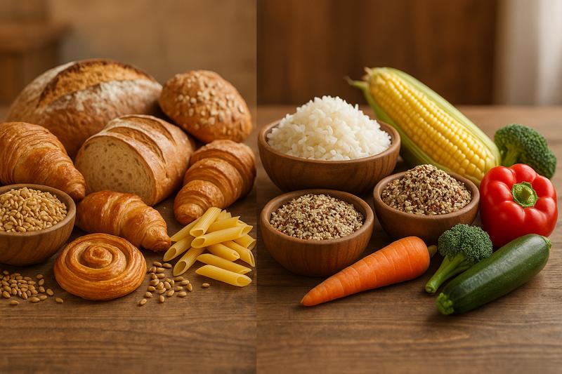 ۶. تفاوت رژیم بدون گلوتن برای کودکان و بزرگسالان چالش‌های اجرای رژیم برای کودکان اجرای این رژیم در کودکان بسیار حساس‌تر است، زیرا آن‌ها در مرحله رشد سریع قرار دارند و کمبود هر ماده مغذی می‌تواند اثرات طولانی‌مدت داشته باشد. کودکان به فیبر، ویتامین‌های گروه B و مواد معدنی مثل کلسیم و آهن برای رشد مغز و بدن نیاز زیادی دارند. محدود کردن آن‌ها بدون برنامه غذایی دقیق می‌تواند باعث کمبود انرژی، اختلال رشد و مشکلات رفتاری شود. راهکار اجرای ایمن جایگزینی نان معمولی با نان بدون گلوتن غنی‌شده با فیبر و ویتامین‌ها استفاده از غلات متنوع بدون گلوتن مثل برنج قهوه‌ای و ارزن پیگیری دوره‌ای آزمایش خون برای بررسی سطح مواد مغذی ۷. باورهای غلط رایج درباره رژیم بدون گلوتن تصور کاهش وزن قطعی یکی از شایع‌ترین تصورات غلط این است که رژیم بدون گلوتن الزاماً باعث کاهش وزن می‌شود. در صورتی که در بسیاری از موارد، محصولات بدون گلوتن از نظر کالری حتی بیشتر از نمونه‌های معمولی هستند. دیگر باورهای نادرست «رژیم بدون گلوتن برای همه سالم‌ترین گزینه است» → نادرست، چون حذف بی‌دلیل آن می‌تواند مضر باشد. «گلوتن ماده‌ای ناسالم و غیر ضروری است» → غلط، چون برای افراد سالم می‌تواند بخشی از یک رژیم متعادل باشد. ۸. خطر وجود گلوتن پنهان در رژیم بدون گلوتن منابع پنهان گلوتن حتی اگر نان و پاستا را حذف کنید، بازهم ممکن است گلوتن از طریق خوراکی‌های دیگر وارد بدن شود. برخی افزودنی‌ها، طعم‌دهنده‌ها و حتی داروها ممکن است با آرد گندم ترکیب شده باشند. نمونه‌های شایع سس سویا صنعتی سوپ‌های آماده و غلیظ‌کننده‌ها آب‌نبات‌ها و شکلات‌های خاص داروها و مکمل‌هایی که به‌عنوان حامل از آرد استفاده می‌کنند ۹. تأثیر رژیم بدون گلوتن بر ورزشکاران مزایا و معایب برای ورزشکاران ورزشکاران برای عملکرد بهتر به انرژی پایدار و گلیکوژن کافی نیاز دارند. گلوتن به‌خودی‌خود منبع انرژی نیست، اما غلات حاوی آن، کربوهیدرات‌های پیچیده فراهم می‌کنند که برای استقامت و ریکاوری حیاتی هستند. نکات کلیدی برای ورزشکاران اگر به گلوتن حساسیت ندارید، حذف آن ممکن است باعث کاهش انرژی شما شود. در صورت حذف، باید منابع جایگزین کربوهیدراتی مثل سیب‌زمینی شیرین، جو دوسر بدون گلوتن و برنج قهوه‌ای مصرف کنید. ۱۰. توصیه‌های نهایی برای تصمیم‌گیری آگاهانه چگونه بفهمیم این رژیم برای ما مناسب است؟ بررسی علائم پس از مصرف گلوتن (با ثبت در دفترچه غذایی) انجام آزمایش‌های لازم برای تشخیص سلیاک یا عدم تحمل مشورت با پزشک یا متخصص تغذیه قبل از حذف کامل