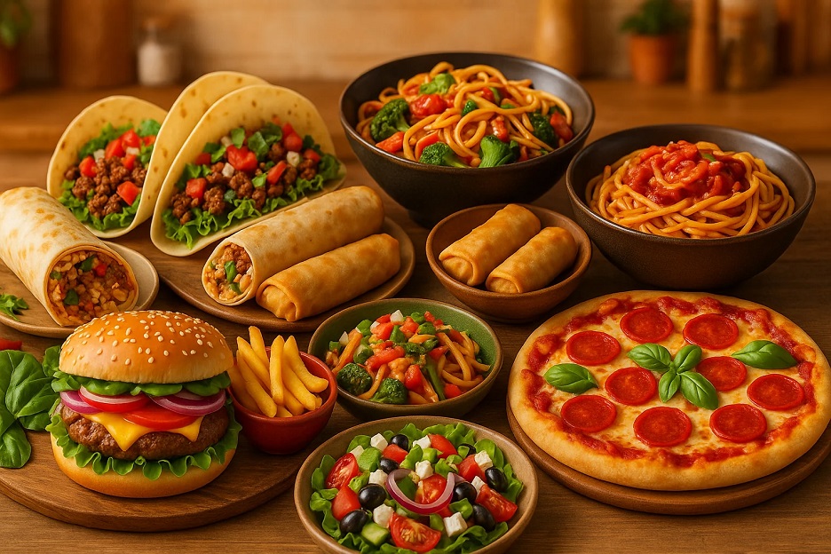 محبوب‌ترین سبک‌های فست‌فود خانگی