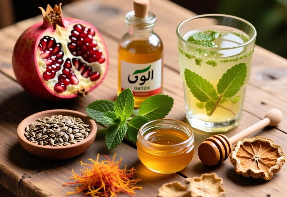 طرز تهیه نوشیدنی‌های سم‌زدای بدن با مواد ایرانی