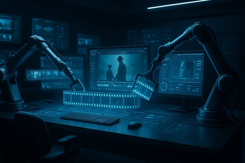 نفوذ هوش مصنوعی در تدوین فیلم‌ها