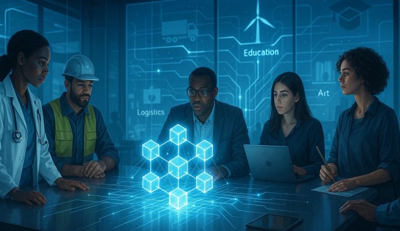 رشد بلاک‌چین در صنایع غیرمالی