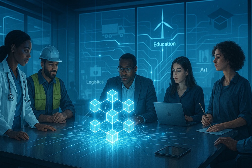 رشد بلاک‌چین در صنایع غیرمالی