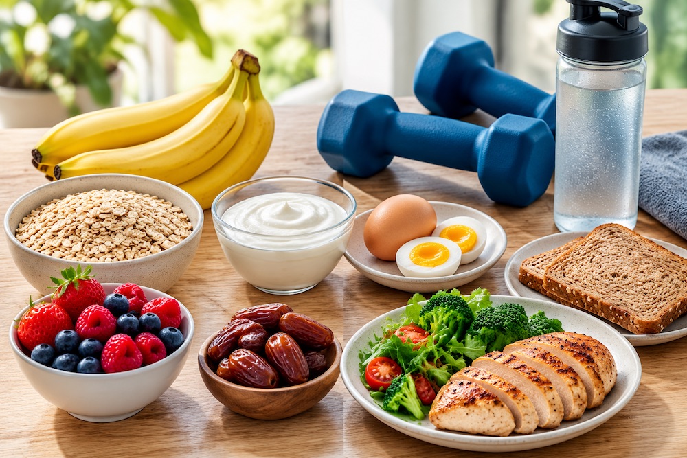 قبل و بعد از ورزش چه بخوریم؟